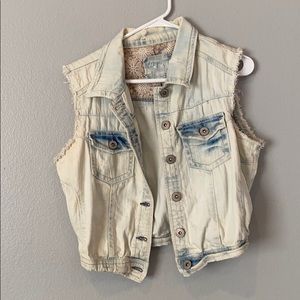 Amethyst Denim Vest